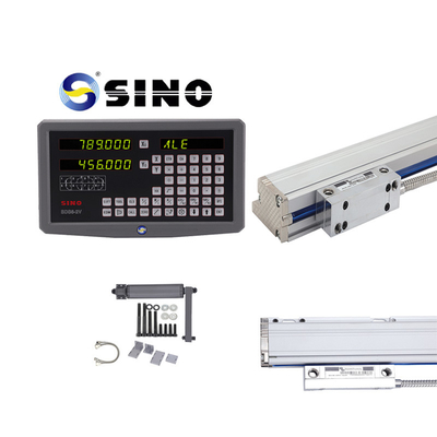SINO 2 Axis CE SDS6-2V SINO Digital Readout System With LED Display For Lathe Milling Machine