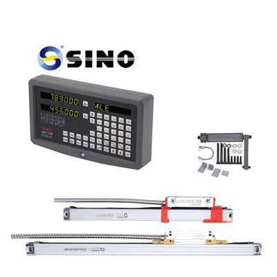 SDS6-2V Milling Lathe 50-60Hz Two Axis SINO Digital Readout System DRO