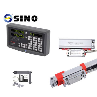 Convenient 2-Axis SDS6-2V Dro And KA Linear Glass Grating Rulers On Milling And Grinding Machines