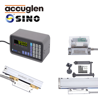 SINO Single Axis SDS3-1 Digital Readout Meter And Linear Scale Grating Ruler For Milling/Lathe