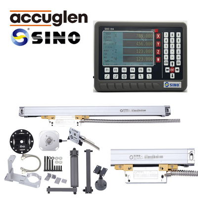 SINO SDS 5-4VA 4 Axis Large LCD Screen Multifunctional Digital Readout Display KA Linear Glass Scale