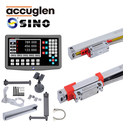 SINO SDS6-3VA 3 Axis DRO Digital Readout Display For Lathes, Linear Glass Scale Encoder, Grating Ruler