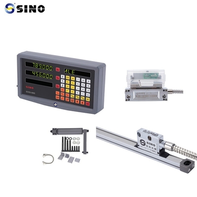 SINO Digital Readout SDS 2-3MS 2 Axes Metal LCD Full For Milling Machine DRO 0.005mm Resolution Practical With Linear Encoder
