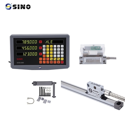 The SINO SDS2-3MS Digital Readout System For Lathes And Milling Machines, Featuring A 3-Axis Numerical Display