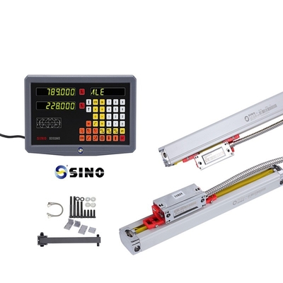 Glass Linear Scale Lathe Machine With Two Axis SINO Digital Readout System DRO SDS2MS