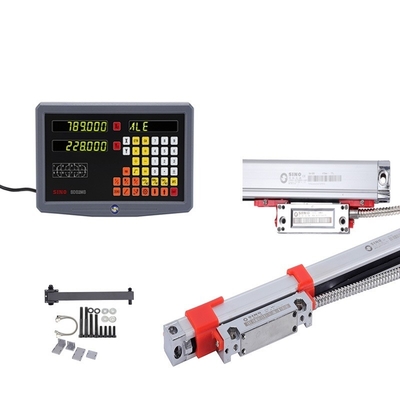 SINO 2 Axis Digital Display Readout Machine SDS2MS With Linear Encoder AC 100-240V SINO Digital Readout System SDS2MS Multifunctional