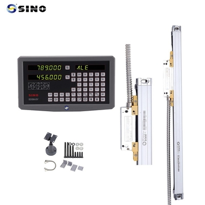 SDS6-2V Milling Lathe 50-60Hz Two Axis SINO Digital Readout System DRO
