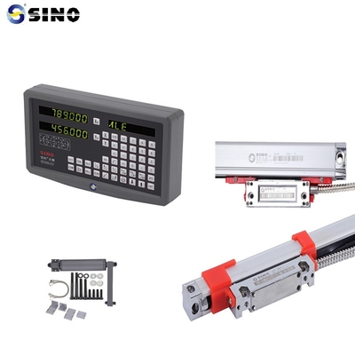 SDS6-2V Digital Readout SINO LED Screen 2 Axis DRO System 60Hz For Milling lathe Machine