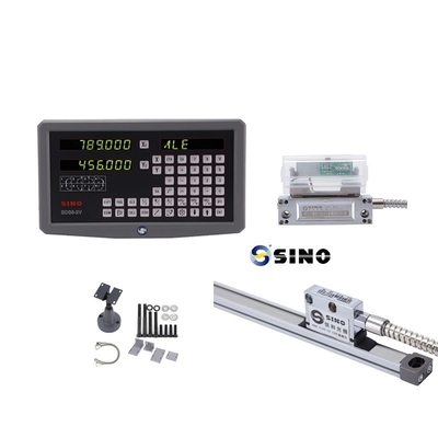 SINO SDS6-2VF Digital Display Readout With Linear Encoder Scale RoHS RS232-C Interface For Lathe