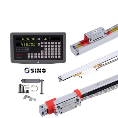 SDS6-2V Digital Readout SINO LED Screen 2 Axis DRO System 60Hz For Milling lathe Machine
