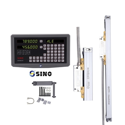 SDS6-2V Two Axis SINO Digital Readout System DRO For Milling Lathe 50-60HZ