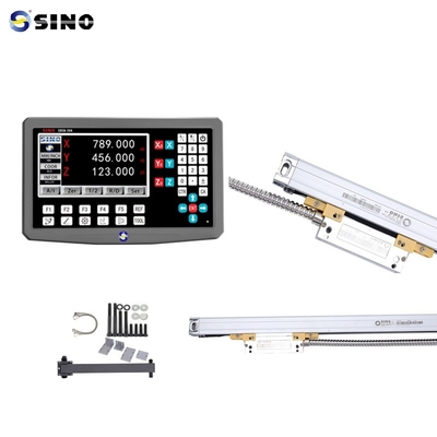 Glass Sensor With DRO Display And 3-Axis LCD Digital Readout System, SINO SDS6-3VA