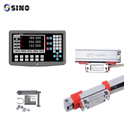 SINO SDS6-3V 2/3 Axis Digital Readout  Class Linear Endoder Scale KA600-1300mm  DRO Display 5um
