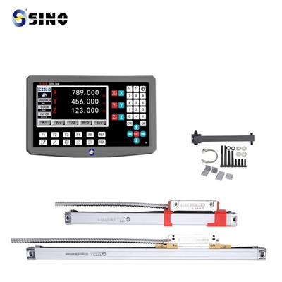 SDS6-3VA Digital Display With Linear Encoder Ruler Meter Set With RS-232 Serial Communication Capability