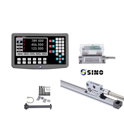 SINO 3 Axis SDS6-3 Digital Gauge Bandsaw With Linear Scale Grating Ruler For Milling Lathe Machine
