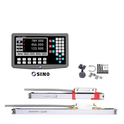 SDS6-3VA Digital Display With Linear Encoder Ruler Meter Set With RS-232 Serial Communication Capability