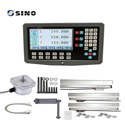 SINO SDS2-3VA 0.5um Resolution DRO 3 Axis Digital Readout Meter  RS422 Signal For lathe mill