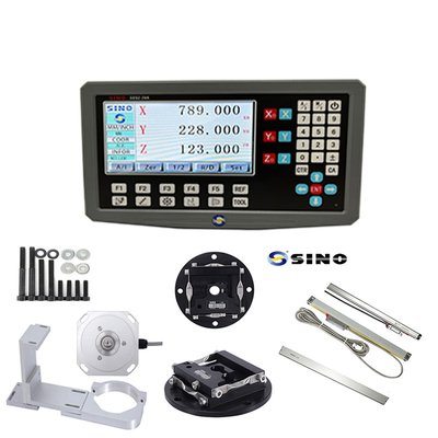 SINO SDS2-3VA 2 Axis RS422 For Lathe Machine DRO Digital Readout  Signal With Linear Encoder