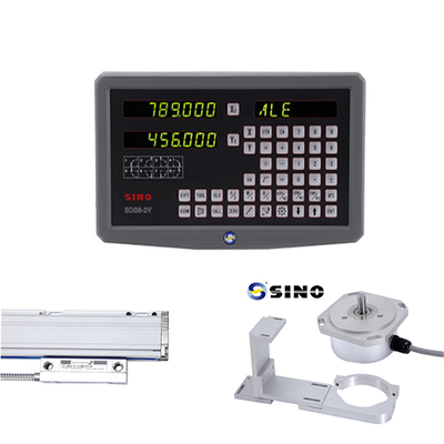 SDS6-2V SINO Dro 2 Axis CE With Linear Scale SINO Digital Readout System For Lathe Mill
