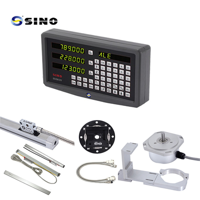 SINO SDS6-3V 3 Axes Digital Readout Metal LED With Linear Encoder For Milling Machine DRO System
