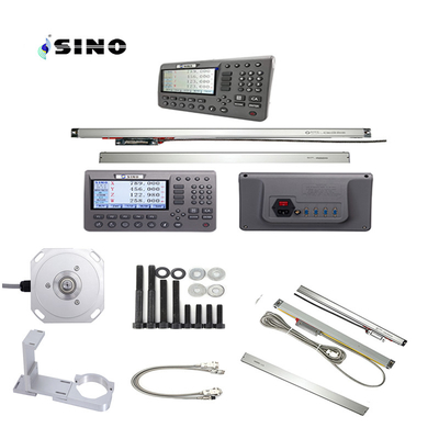 SINO Digital Readout System 4 Axis SDS200 Metal LCD 285x195x53cm Durable For Lathe Milling Machine