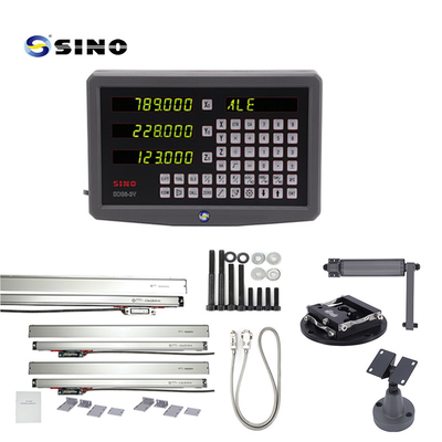 3 Axis SINO SDS6-3VE Multipurpose With LED DRO , EIA-422-A Signal Digital Readout Kits For EDM Machine