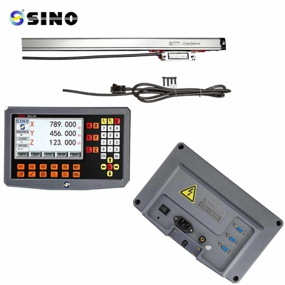 Multifunctional Linear Scale DRO System With 1µm Resolution LCD And 2 Axis DRO