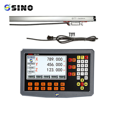 Multifunctional Linear Scale DRO System With 1µm Resolution LCD And 2 Axis DRO