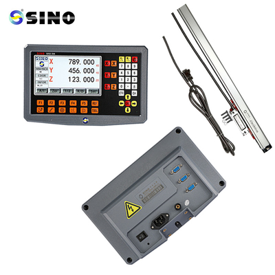 Multifunctional Linear Scale DRO System With 1µm Resolution LCD And 2 Axis DRO