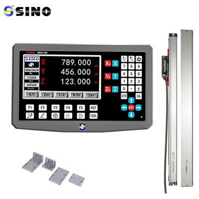 Lathes Linear Glass Scale Encoderting Ruler SINO SDS6-3VA 3 Axis DRO Digital Readout Display