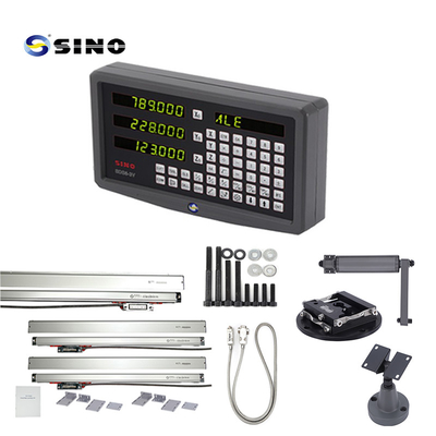 SINO 3 Axis  SDS6-3V Digital Readout With Linear Scale KA600-1300mm DRO For Lathe Machine
