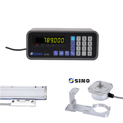 SINO SDS3-1 Single Axis Digital Display System Kits Glass Linear Encoder Scale For Lathe Milling Grinding Machine