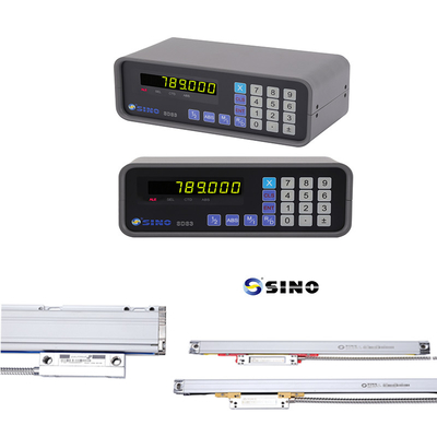 SINO SDS3-1 Single Axis Digital Display System Kits Glass Linear Encoder Scale For Lathe Milling Grinding Machine