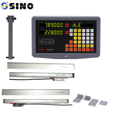 Angle Linear Encoder Length 7-102cm For Milling Machine SINO SDS2MS Digital Readout 2 Axes Optical
