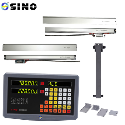 SINO TTL RoHS 2 Axis Digital Readout SDS2MS For Lathe ,  Multifunctional DRO Measuring Systems With Linear Encoder