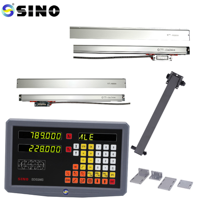 SINO TTL RoHS 2 Axis Digital Readout SDS2MS For Lathe ,  Multifunctional DRO Measuring Systems With Linear Encoder