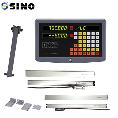 SINO 2 Axis Digital Display Readout Machine SDS2MS With Linear Encoder AC 100-240V SINO Digital Readout System SDS2MS Multifunctional