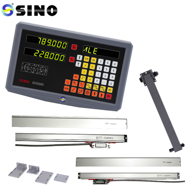 Multifunctional With Linear Scale For Lathe Mill 2 Axis SDS2MS SINO Lathe Digital Readout System AC 100-240V