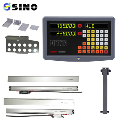 SDS 2MS Digital Readout Kits With Glass Linear Scale For Milling And Lathe Machines TTL 2-Axis Digital Readout Measurement Instrument System