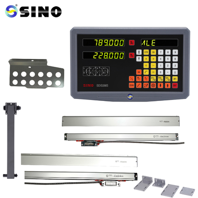 3-Axis Digital Readout System DRO SINO SDS2-3MS Glass Linear Ruler For Lathe Milling Machine
