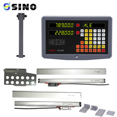 SINO Linear Magnetic Scale Dro Kit SDS2MS Digital Readout  2 Axis For Milling Machines