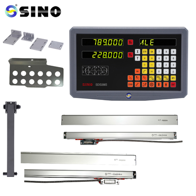 SINO Two Axis Lathe Machine DRO Mini Size 100V-240V Multi Function