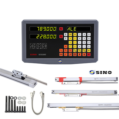 SINO 2-Axis Optical Display Readout With Linear Encoder, Length 70-1020mm, For Milling Machines Lathe Boring Machine