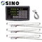 Three Axes LED Linear Scale DRO System , Resolution 5µm DRO Digital Readout Kit