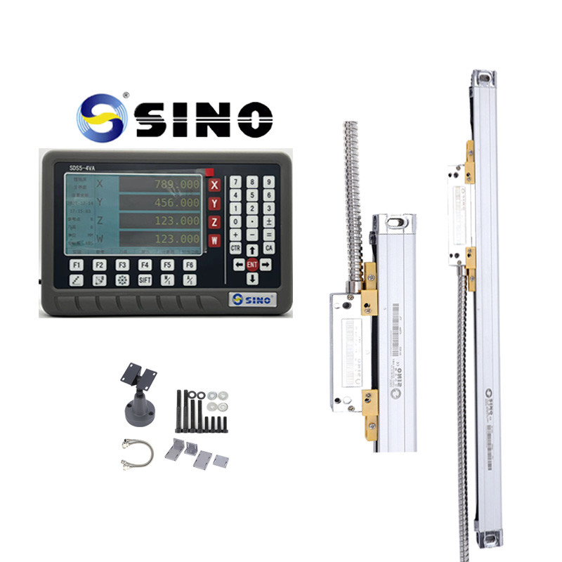 Full Set Glass Linear Scale Encoder Sensor For Milling Lathe With 4 ...