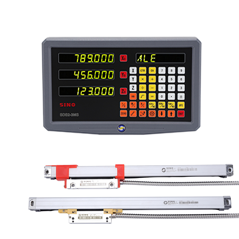 TTL Signal Digital Readout SINO SDS2-3MS 3-Axis Dro with Glass Linear ...