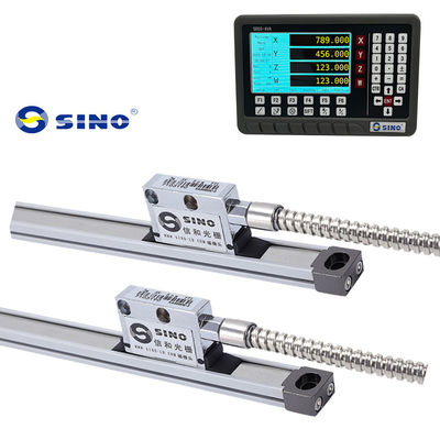 SINO KA800MC Magnetic Linear Encoder Set with Digital Readout for Milling Machines 5µm Resolution 24V