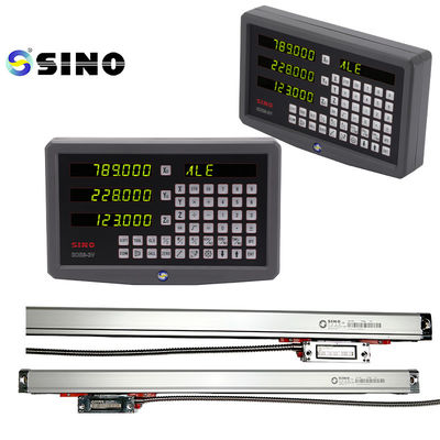 Good price SINO SDS6-3V Grey Digital Readout Kits DRO 3 Axis 1um Glass Linear Scale Meter Milling Machine online