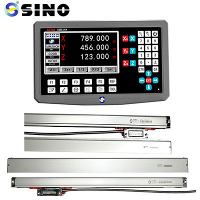 Good price 1um Linear Scale Encoder With 3 Axis Digital Readout Sino SDS6-3VA Lathe Milling DRO Set online