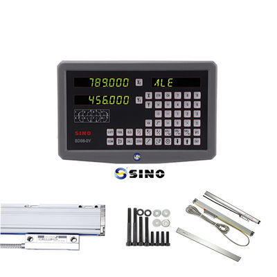Good price SINO SDS6-2V Digital Readout Metal LED Digital Readout 2 Axis DRO Kits 60Hz For Milling Machine online